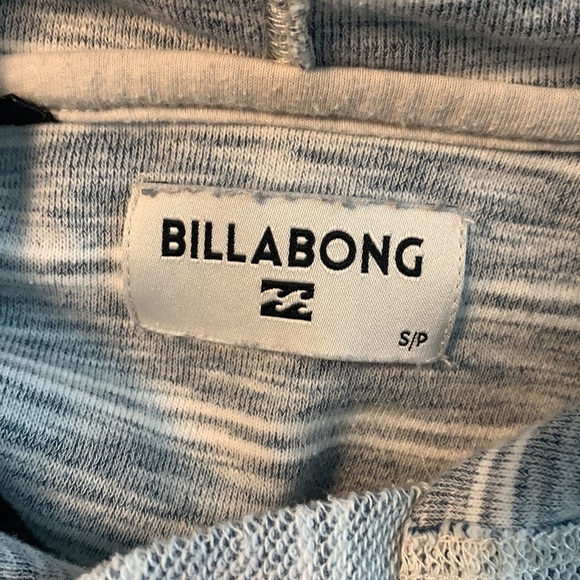 Billabong Hooded Sweatshirt in Men’s Small Striped - Picture 5 of 5